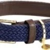 KENTUCKY DOGWEAR Nylon Gevlochten XS Navy 37 Cm