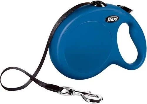 Flexi Rollijn New Classic Tape Large 8 M Hondenriem Blauw Tot 50 Kg 4 Flexi Rollijn New Classic Tape Large 8 M Hondenriem Blauw Tot 50 Kg - Afbeelding 4