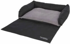 Kerbl Hondenmand Voor In De Auto 95x75x16 Cm Grijs En Zwart 80584