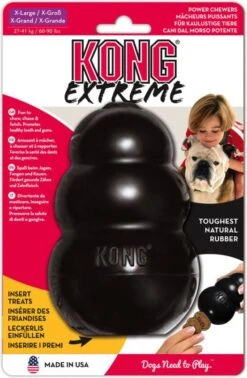 Kong Hondenspeelgoed Extreme XL Zwart -Dierenwinkel Met Korting kong extreme zwart xl 13cm 135645