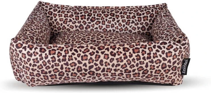 Lex & Max Nairobi Hondenmand 90 X 70 Cm Panterprint 2 Lex & Max Nairobi Hondenmand 90 X 70 Cm Panterprint - Afbeelding 2