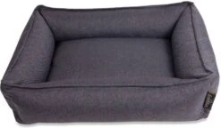 Lex & Max Hondenmand Paris 120 X 85 Cm Polyester Donkergrijs -Dierenwinkel Met Korting lex en max lex en max paris hondenmand 100x80cm grijs 5115709