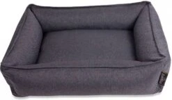 Lex & Max Hondenmand Paris 120 X 85 Cm Polyester Donkergrijs -Dierenwinkel Met Korting lex en max lex en max paris hondenmand 80x65cm grijs 4932131