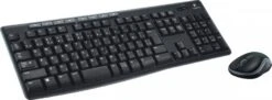 Logitech MK270 Draadloos Toetsenbord En Muis QWERTY Toetsenbord Zwart 27 Logitech MK270 Draadloos Toetsenbord En Muis QWERTY Toetsenbord Zwart -Dierenwinkel Met Korting logitech draadloos toetsenbord en muis mk270 qwerty zwart 37336