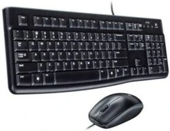 Logitech MK120 Desktop(Qwerty)Toetsenbord Zwart -Dierenwinkel Met Korting logitech mk120 desktop 80781