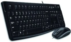 Logitech MK120 Desktop(Qwerty)Toetsenbord Zwart -Dierenwinkel Met Korting logitech mk120 desktop set 212760