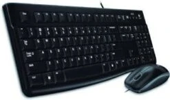 Logitech MK120 Desktop(Qwerty)Toetsenbord Zwart -Dierenwinkel Met Korting logitech mk120 desktop set 37912