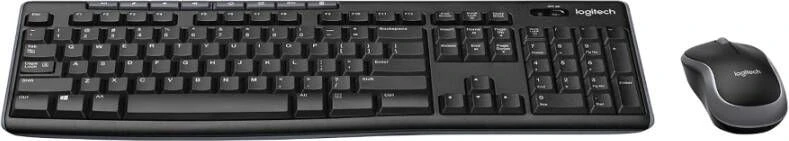 Logitech MK270 Draadloos Toetsenbord En Muis QWERTY Toetsenbord Zwart 1 Logitech MK270 Draadloos Toetsenbord En Muis QWERTY Toetsenbord Zwart