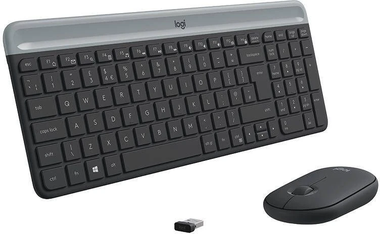 Logitech MK470 Slim Combo Draadloos Toetsenbord En Muis(Zwart ) 9 Logitech MK470 Slim Combo Draadloos Toetsenbord En Muis(Zwart ) - Afbeelding 9