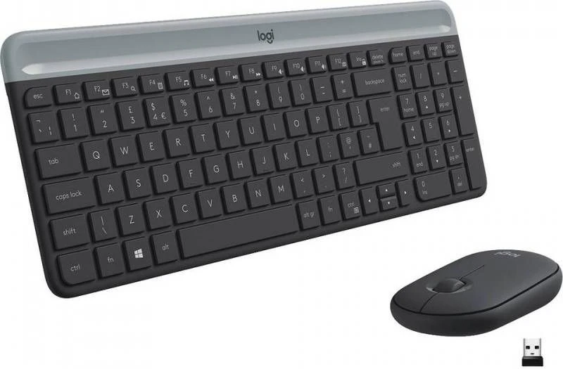 Logitech MK470 Slim Combo Draadloos Toetsenbord En Muis(Zwart ) 6 Logitech MK470 Slim Combo Draadloos Toetsenbord En Muis(Zwart ) - Afbeelding 6