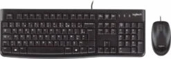 Logitech MK120 Desktop(Qwerty)Toetsenbord Zwart -Dierenwinkel Met Korting logitech toetsenbord mk120desktop 24839