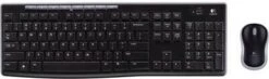 Logitech Draadloos Toetsenbord En Muis MK270, Azerty, Zwart -Dierenwinkel Met Korting logitech wireless desktop mk270 combo azerty 20879