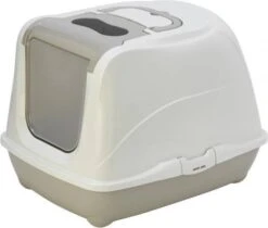 Moderna Kattentoilet Jumbo Kattenbak 57x44x41 Cm Grijs