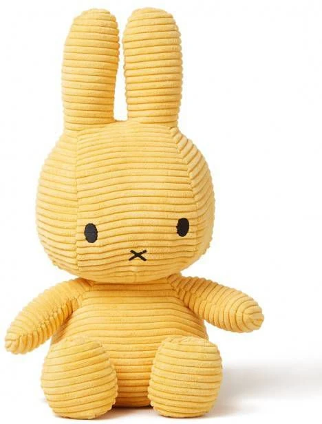 Nijntje Knuffel Corduroy Yellow 33 Cm 2 Nijntje Knuffel Corduroy Yellow 33 Cm - Afbeelding 2