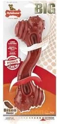 Nylabone Durachew Curve Bone Hondenspeelgoed Bizon 25x8x6 Cm Bruin 1 Stuks Voor Honden > 23kg