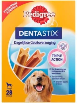 Pedigree 15% Korting! Dentastix Dagelijkse Gebitsverzorging Multipack(28 Stuks)Voor Grote Honden(>25 Kg ) -Dierenwinkel Met Korting pedigree dentastix multipack maxi 1080 gr 31345