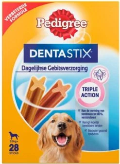 Pedigree 15% Korting! Dentastix Dagelijkse Gebitsverzorging Multipack(28 Stuks)Voor Grote Honden(>25 Kg ) -Dierenwinkel Met Korting pedigree dentastix multipack maxi 1080 gr 42522