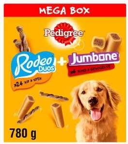 Pedigree Megabox Rodeo Duos & Jumbone Hondensnack Per Verpakking 2 Pedigree Megabox Rodeo Duos & Jumbone Hondensnack Per Verpakking - Afbeelding 2