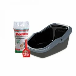 PeeWee Startpakket EcoMinor Zwart Antraciet 56 X 39 X 27, 5 Cm -Dierenwinkel Met Korting peewee startpakket ecominor zwart antraciet 56 x 39 x 275 cm 44610