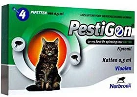 Pestigon Spot On Voor Katten 2 X 4 Pipetten 5 Pestigon Spot On Voor Katten 2 X 4 Pipetten - Afbeelding 5
