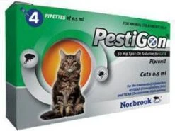 Pestigon Spot On Voor Katten 2 X 4 Pipetten 7 Pestigon Spot On Voor Katten 2 X 4 Pipetten -Dierenwinkel Met Korting pestigon spot on kat tegen vlooien en teken 1943