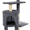 Huismerk Premium Katten Krab Toren Grijs 45 X 30 X 110 CM