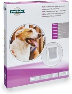 PetSafe Huisdierenluik In 2 Richtingen 760 Large 35, 6 X 30, 5 Cm Wit 5023 -Dierenwinkel Met Korting petsafe hondenluik tot 45 kg 24117