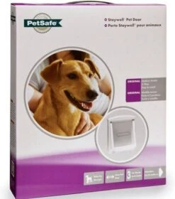 PetSafe Huisdierenluik In 2 Richtingen 740 Medium 26, 7 X 22, 8 Cm Wit 5020 -Dierenwinkel Met Korting petsafe reserveklep staywell 740 18242
