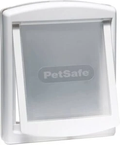 PetSafe Huisdierenluik In 2 Richtingen 740 Medium 26, 7 X 22, 8 Cm Wit 5020 -Dierenwinkel Met Korting petsafe staywell original 2 way dierenluik 5527175