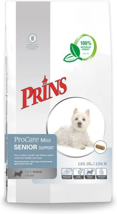 Prins Procare Senior Mini Hondenvoer 3 Kg 7 Prins Procare Senior Mini Hondenvoer 3 Kg - Afbeelding 7