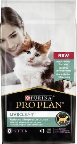 Pro Plan Cat Liveclear Kitten Kattenvoer Kalkoen 1.4 Kg