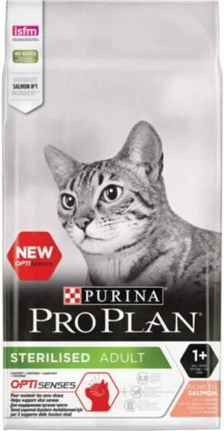 Pro Plan Sterilised Adult Zalm Optisenses Kattenvoer 2 X 10 Kg + Gratis 4 X Felix Party Mix Snacks -Dierenwinkel Met Korting pro plan kat sterilised zalm rijst 10 kg 42739