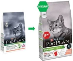 Pro Plan Sterilised Adult Zalm Optisenses Kattenvoer 2 X 10 Kg + Gratis 4 X Felix Party Mix Snacks -Dierenwinkel Met Korting pro plan kat sterilised zalm rijst 3 kg 34133