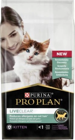 Pro Plan Cat Liveclear Kitten Kattenvoer Kalkoen 1.4 Kg -Dierenwinkel Met Korting pro plan liveclear sterilised kitten kalkoen 1 4 kg 84949