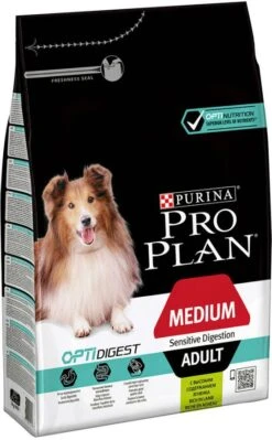Pro Plan PURINA Medium Adult Lam & Rijst Sensitive Digestion Hondenvoer Dubbelpak 2 X 3 Kg -Dierenwinkel Met Korting pro plan purina medium adult optidigest lam en rijst hondenvoer dubbelpak 2 x 3 kg 144256