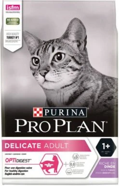 Pro Plan Delicate Adult 1+ Optidigest Kalkoen Kattenvoer 2 X 10 Kg + Gratis 4 X Felix Party Mix Snacks -Dierenwinkel Met Korting purina pro plan cat delicate kalkoen 1 5 kg 40546
