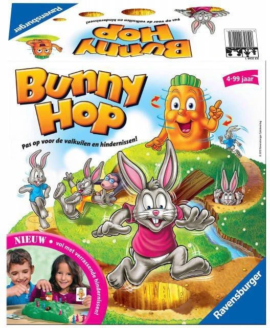 Ravensburger Bunny Hop Geheugen En Reac 3 Ravensburger Bunny Hop Geheugen En Reac - Afbeelding 3