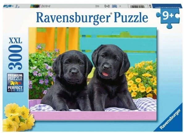 Ravensburger Puzzel 300 Stukjes Xxl Zwarte Labradors 2 Ravensburger Puzzel 300 Stukjes Xxl Zwarte Labradors - Afbeelding 2