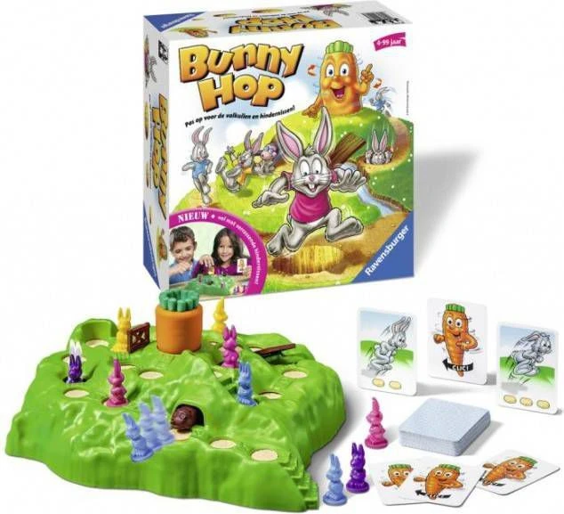Ravensburger Bunny Hop Geheugen En Reac 6 Ravensburger Bunny Hop Geheugen En Reac - Afbeelding 6