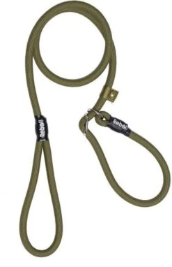 Rebel Petz Trainingslijn Large Army Green -Dierenwinkel Met Korting rebel petz training riem army 4712793