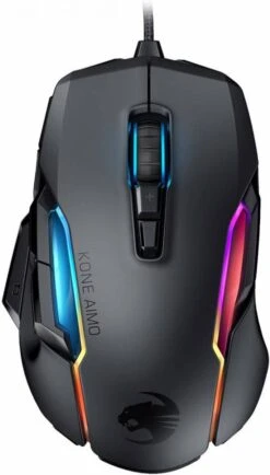 Roccat Gaming Muis Kone Aimo Remastered(Zwart )