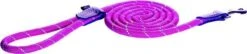 Rogz Rope Lijn Lang Roze Hondenriem 180X0.9 Cm