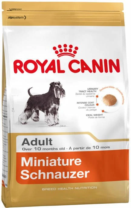 Royal Canin Breed 2x7, 5kg Miniature Schnauzer Adult Hondenvoer 4 Royal Canin Breed 2x7, 5kg Miniature Schnauzer Adult Hondenvoer - Afbeelding 4