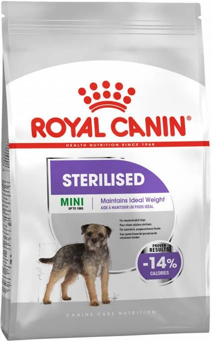 Royal Canin Care Nutrition 2x8kg Sterilised Mini Hondenvoer 8 Royal Canin Care Nutrition 2x8kg Sterilised Mini Hondenvoer - Afbeelding 8