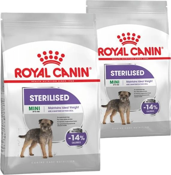 Royal Canin Care Nutrition 2x8kg Sterilised Mini Hondenvoer 4 Royal Canin Care Nutrition 2x8kg Sterilised Mini Hondenvoer - Afbeelding 4