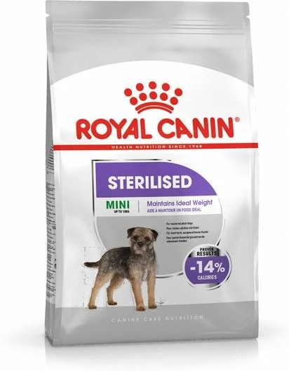 Royal Canin Care Nutrition 2x8kg Sterilised Mini Hondenvoer 2 Royal Canin Care Nutrition 2x8kg Sterilised Mini Hondenvoer - Afbeelding 2