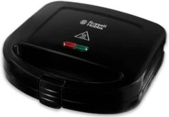 Russell Hobbs 24520 56 Sandwich Maker Re Tosti Apparaat Zwart -Dierenwinkel Met Korting russell hobbs 2 porties tosti ijzer 24520 56 449540