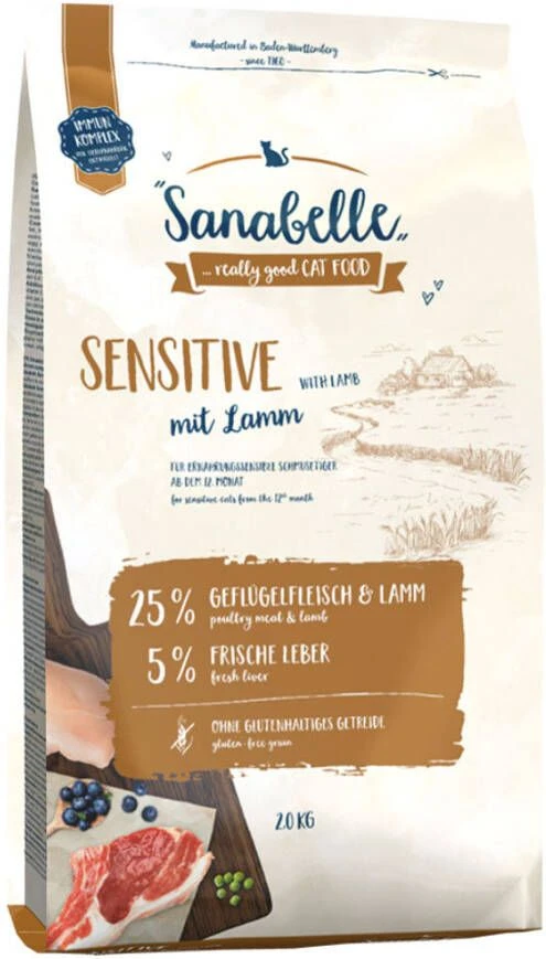 Sanabelle Adult Kattenvoer Met Struisvogel 10 Kg + 2 Kg Gratis 8 Sanabelle Adult Kattenvoer Met Struisvogel 10 Kg + 2 Kg Gratis - Afbeelding 8