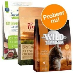 Sanabelle Gemengd Probeerpakket Graanvrij Droogvoer Gemengd Probeerpakket -Dierenwinkel Met Korting sanabelle gemengd probeerpakket graanvrij droogvoer gemengd probeerpakket 132325