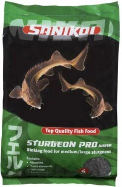 Velda SaniKoi Sturgeon Pro Steurvoer 6mm 10 Liter -Dierenwinkel Met Korting sanikoi sturgeon pro green 6mm 7000 gram 8300